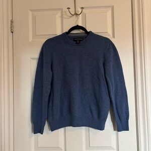 Christian Lacroix Wool Blue Crewneck Sweater